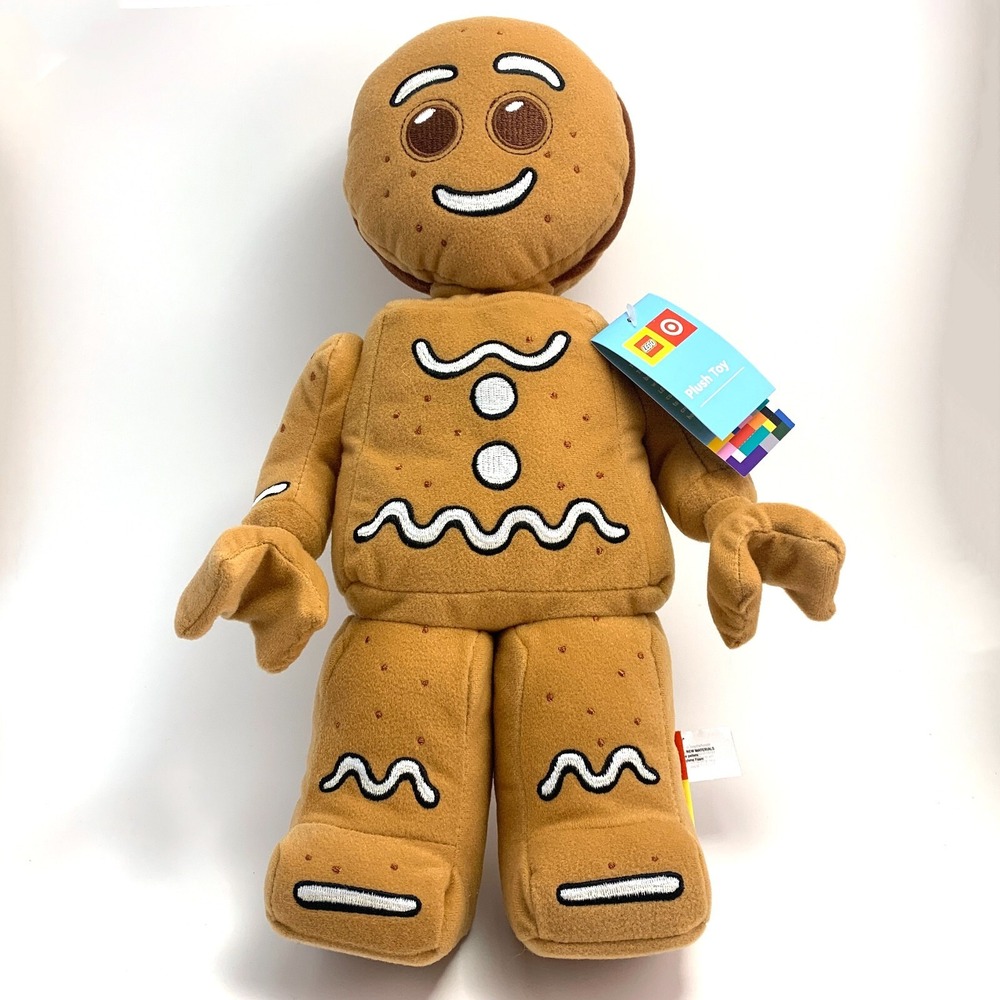 LEGO x Target 14" Gingerbread Man Minifigure Plush Stuffed Holiday Christmas